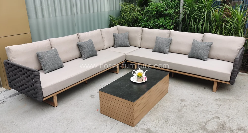 Quolity Outdoor Patio Rope Sofa Make in China