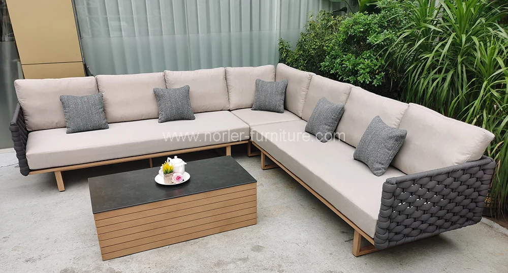 Quolity Outdoor Patio Rope Sofa Make in China