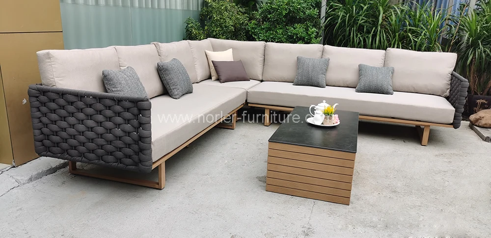 Quolity Outdoor Patio Rope Sofa Make in China